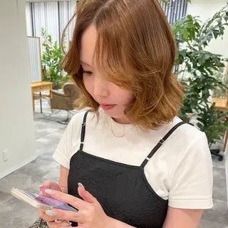 ミディアム カラー goodday /kahoのヘアスタイル