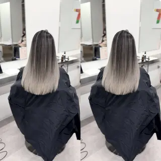 カラー シールエクステ/ 美髪カラー/茉央のヘアスタイル