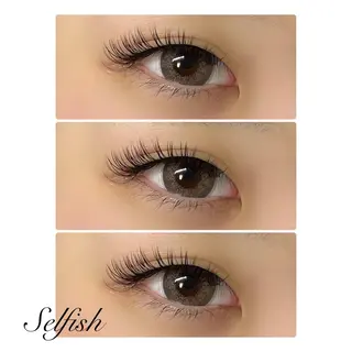 マツエク・マツパ eyelashsalonSelfish所属・. Selfishのマツエク・マツパデザイン