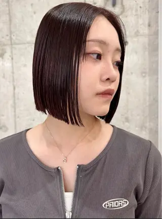 ショート カラー 飯田 晟恭のヘアスタイル