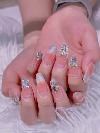 ネイル 長さだし専門店 M2　rikaのネイルデザイン