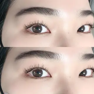 ロング カラー パーマ ヘアアレンジ メンズ キッズ ネイル マツエク・マツパ アイブロウ apopi's所属・真夜中のまつ毛 APOPI'Sのマツエク・マツパデザイン