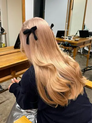 ロング カラー 大阪梅田/ イマムラミヅキのヘアスタイル