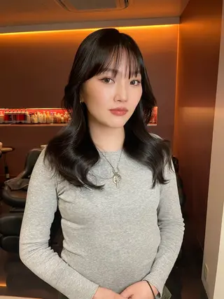 カラー 艶カラー♡クール トレンドヘア♡アユミのヘアスタイル