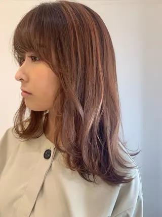 カラー OLSEN D.B.A BALLOON HAIR所属・さとう あやかのヘアスタイル