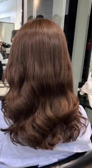 セミロング トップスタイリスト 👑田添幹宜のヘアスタイル