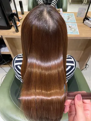 ロング 野田 カレンのヘアスタイル