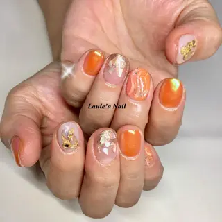 ロング カラー メンズ ネイル マツエク・マツパ 福田 加奈のネイルデザイン