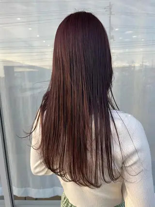 カラー 瀬長なおみ U too e'sのヘアスタイル