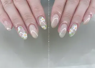 ネイル 神田 ココナッツのネイルデザイン