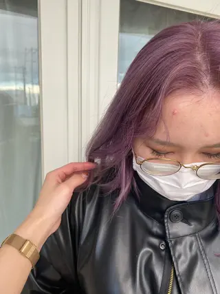 ミディアム 🫧赤み消しカラー nanami🫧のヘアスタイル