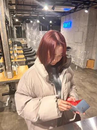 ミディアム IS所属・横浜美容室/透明感 カラー/レイヤーのヘアスタイル