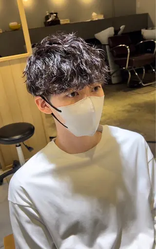 メンズ 清水 men'sパーマ特化のヘアスタイル