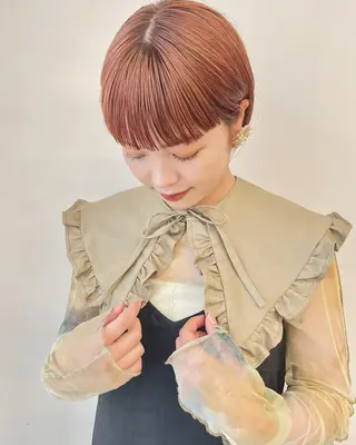 ショート カラー pole所属・【pole】 minaのヘアスタイル