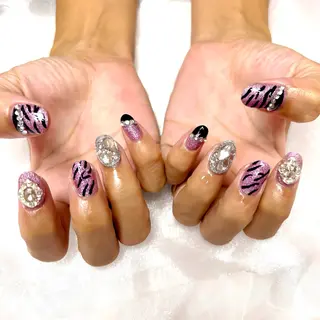 ネイル ぽっぷん satomiのネイルデザイン