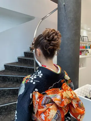 ヘアアレンジ BiBi  藪 菜月のヘアスタイル