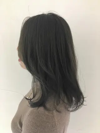 セミロング NYNY大久保店松浦 正覚のヘアスタイル