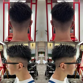 ショート メンズ "PEPPU "所属・🌈推し色派手髪 ハイトーンShinのヘアスタイル