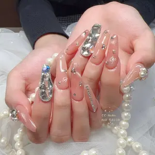 ネイル 💎CC・NaNa 韓国風ネイル🌙Cのネイルデザイン