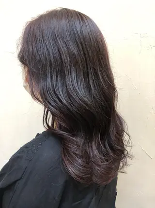 セミロング カラー luve heart's And Be minamisemba所属・脇坂 佳世の眉毛・アイブロウイメージ