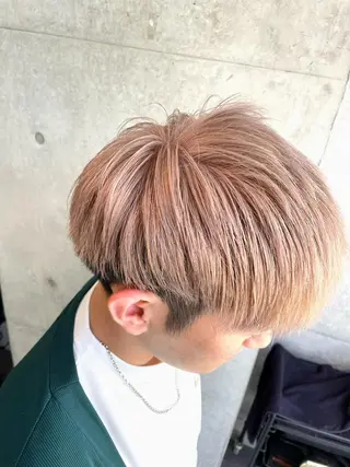 カラー メンズ Wehlen所属・透明感カラー🌟 keisukeのヘアスタイル