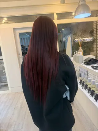 カラー and K所属・MAEDA YUKIのヘアスタイル