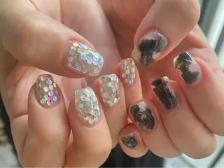 ネイル nano/きもかわ nail🐬🫧のネイルデザイン