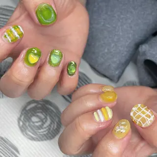 ネイル 加瀬 アンジェリーのネイルデザイン