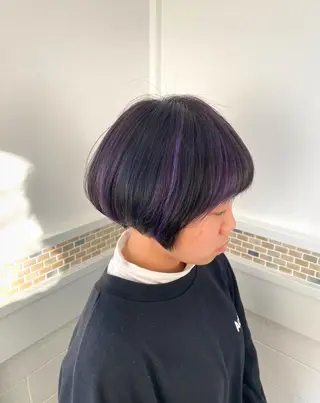 ショート カラー 田中 悠之のヘアスタイル