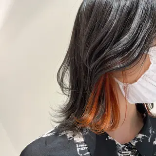 ミディアム カラー 髪質改善🩵/ YUMEのヘアスタイル