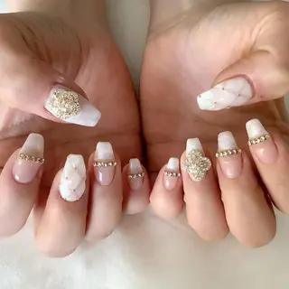 ネイル 💎🐰 saki. m 🐰💎のネイルデザイン