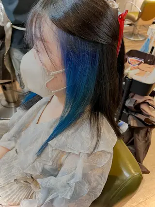 ミディアム カラー replica上大岡所属・松井 敬太郎のヘアスタイル