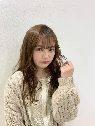 ロング 黒岩 真那花のヘアスタイル