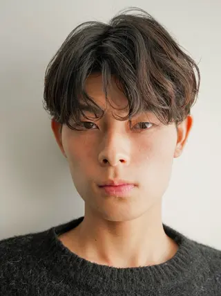 ショート メンズ メンズパーマ/ スパイキー/神田正紀のヘアスタイル