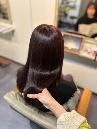 ロング カラー Sherry/R 三川町　山本なつみのヘアスタイル