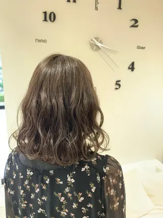 ロング カラー 松吉 純平のヘアスタイル
