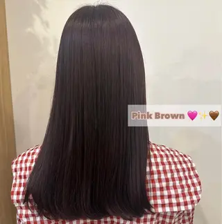 ロング 福井 優羽のヘアスタイル