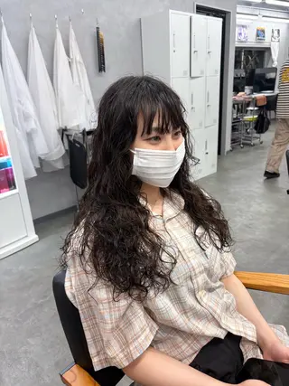 ロング パーマ LIV My(マイ) 髪質改善/箕面のヘアスタイル