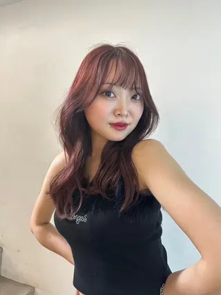 ロング カラー HAIR&NAIL KANAのネイルデザイン