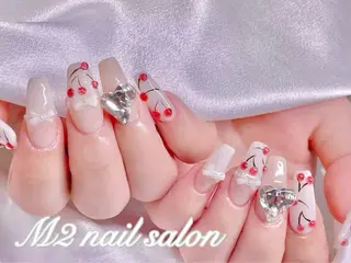 ネイル 長さだし専門店 M2　rikaのネイルデザイン