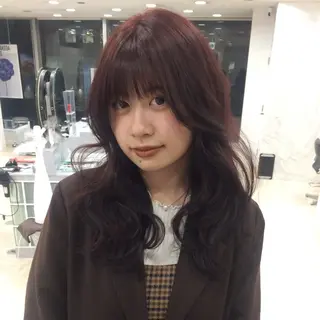 カラー 杏華 パーマ\ショートのヘアスタイル