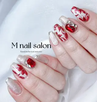 ネイル M🌷nail 長さだし専門店のネイルデザイン