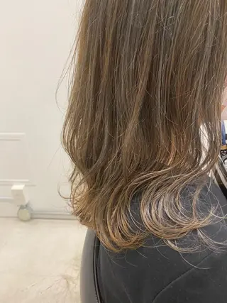 ミディアム カラー 似合わせ専門美容師 なかじまのヘアスタイル