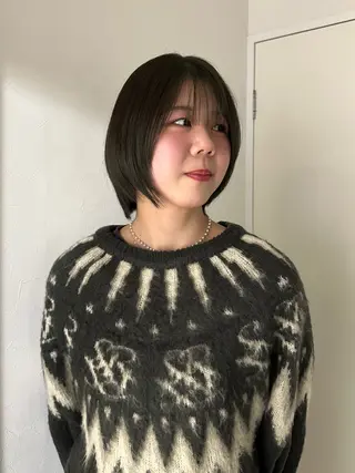 ショート カラー enrichミヤモト ヒロヤのヘアスタイル