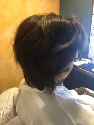 ショート カラー ケアリー所属・✨髪質改善 の匠❗️MASAのヘアスタイル