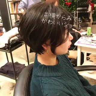 ショート 美髪❣️縮毛矯正/ 髪質改善✨/山本のヘアスタイル