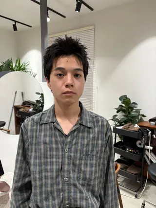 ショート メンズ ボブ/レイヤー /河内温太のヘアスタイル