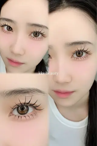 マツエク・マツパ KKS Beauty 心斎橋2号店のマツエク・マツパデザイン