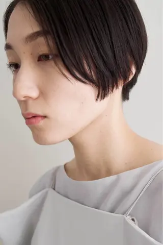 ショート いつくし所属・ボブ/グラボブ/ カラー　越智葵葉🍃のヘアスタイル