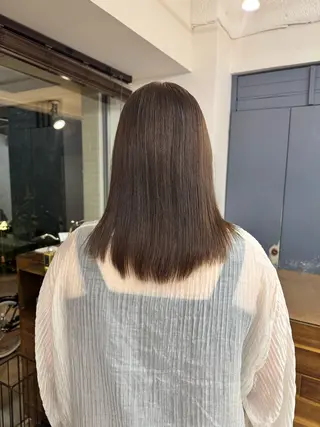カラー たけかわ みちのヘアスタイル